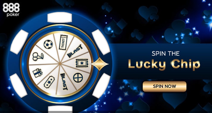 888 Poker Lucky Chip